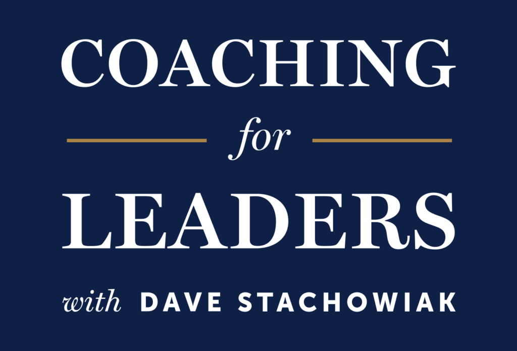 Image of Coaching for Leaders podcast logo
